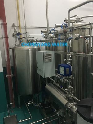 System wody oczyszczonej z materiałami dowodem i rekordem spawania dla przemysłu farmaceutycznego