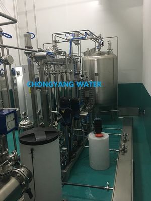 System wody oczyszczonej z materiałami dowodem i rekordem spawania dla przemysłu farmaceutycznego