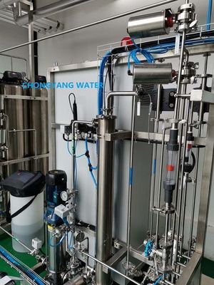 Mały system wodny farmaceutyczny Zakład oczyszczania wody farmaceutycznej GMP FDA