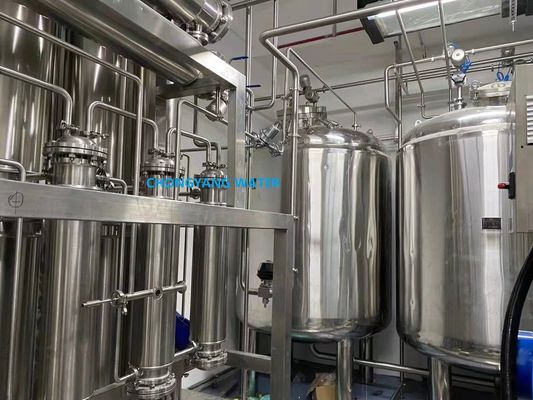 Farmaceutyczny sprzęt do wody destylowanej z wieloma efektami WFI Ro Maszyna do dializy