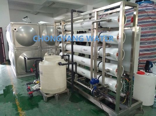 ISO CE Industrial RO Plant Trwała maszyna wodna z odwróconą osmozą UPVC