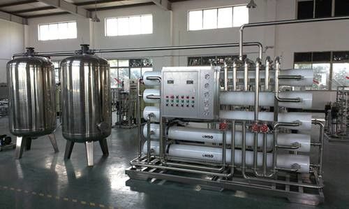 System oczyszczania wody z minerałów