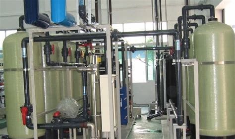 Elektrownia parowa kotłowa Oczyszczanie wody System oczyszczania wody EDI RO