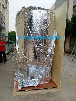 Zbiornik oczyszczonej wody przemysłowej Zbiornik oczyszczający wodę izolowany ze stali nierdzewnej