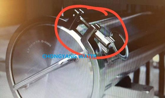 4-calowy zacisk końcowy ze stali nierdzewnej Membrana RO Obudowa Membrana Zbiornik ciśnieniowy ze stali nierdzewnej