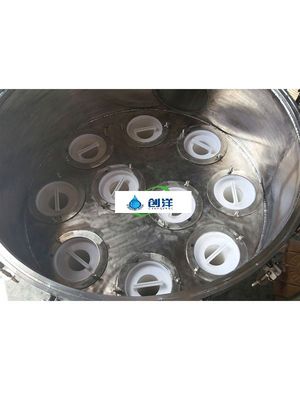 Wysokiej precyzji filtr ze stali nierdzewnej Multi Cartridge Filter Housing z O Ring Flat Washer Seal