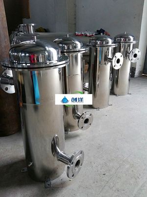 ASTM 304 316L Obudowa filtra ze stali nierdzewnej Filtr kieszonkowy do przemysłowej filtracji wody