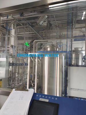 System dystrybucji wody oczyszczonej pod ciśnieniem do systemu wtrysku