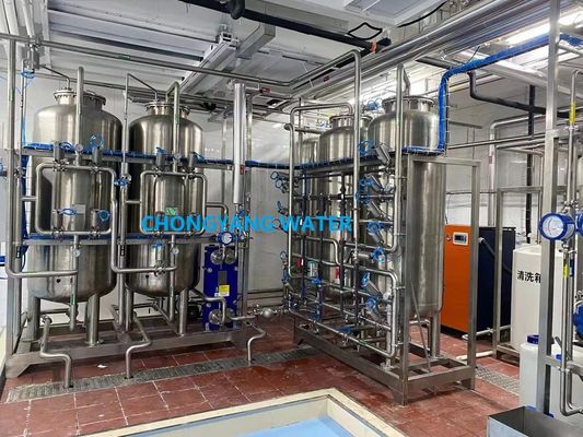 System dystrybucji wody oczyszczonej w pętli System filtrowania wody