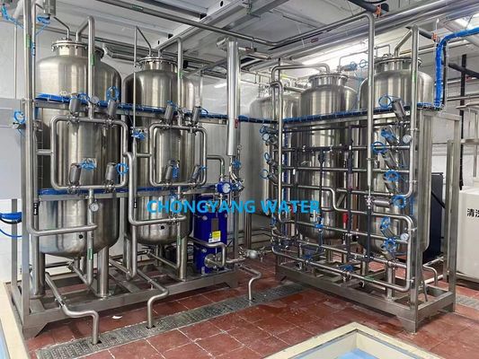 System dystrybucji wody oczyszczonej w pętli System filtrowania wody