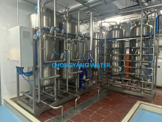 System dystrybucji wody oczyszczonej w pętli System filtrowania wody