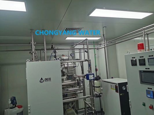 System dystrybucji WFI oczyszczonej System magazynowania i dystrybucji wody