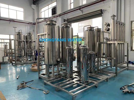 PLC Control System wody farmaceutycznej ze stali nierdzewnej do produkcji wody farmaceutycznej