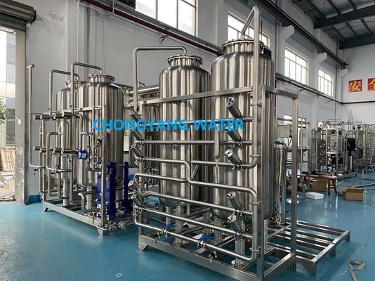 PLC Control System wody farmaceutycznej ze stali nierdzewnej do produkcji wody farmaceutycznej