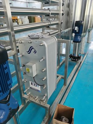 0.25T, 0.5T/H Moduł EDI Przemysłowy dla systemów oczyszczalni wody
