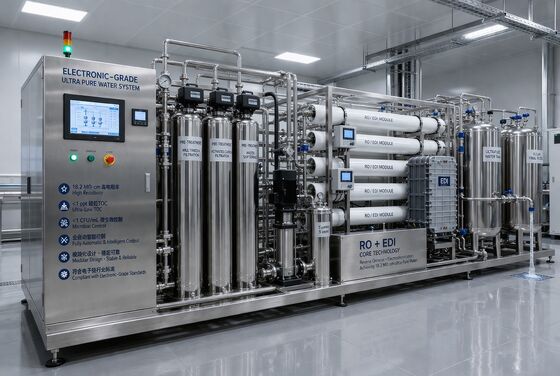 Elektrojonizacja Industrial RO Plant Przemysłowa maszyna oczyszczania wody