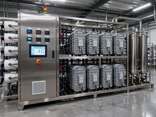 Elektrojonizacja Industrial RO Plant Przemysłowa maszyna oczyszczania wody