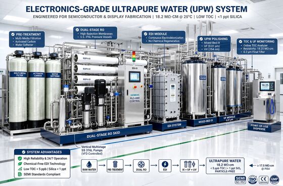 Elektrojonizacja Industrial RO Plant Przemysłowa maszyna oczyszczania wody
