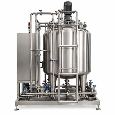 System przygotowywania roztworu biofarmaceutycznego 1000L z naczyniem SS316L (standardy GMP, sterowanie ekranem dotykowym)