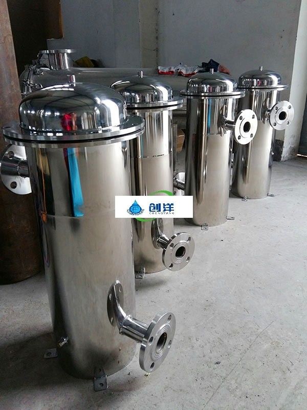ASTM 304 316L Obudowa filtra ze stali nierdzewnej Filtr kieszonkowy do przemysłowej filtracji wody